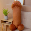 Johnson the Soft Toy Penis smiling dick toy