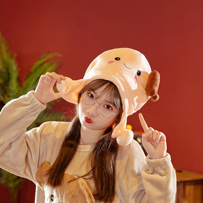 Creative New Funny Real Life Penis Hat Penis Plushies™