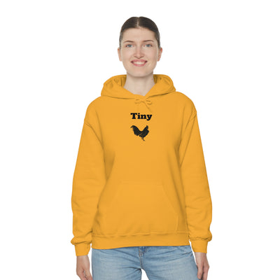 Tiny Cock-erel Unisex Hooded Sweatshirt