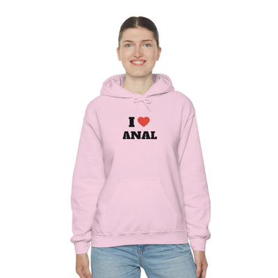I Heart Anal Hooded Sweatshirt