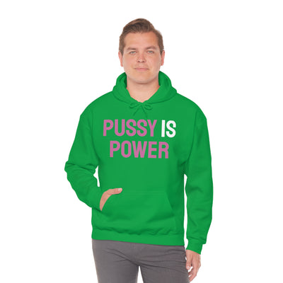 Pussy Is Power Unisex Hooded Sweatshirt