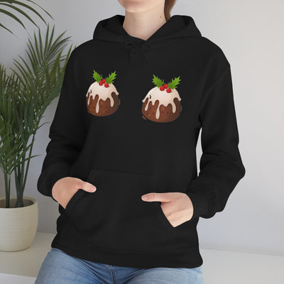 Christmas Pudding Hooded Sweatshirt