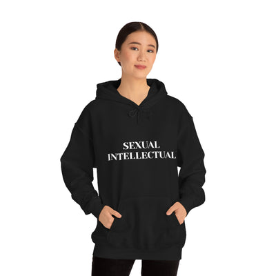 Sexual Intellectual Unisex Hooded Sweatshirt Printify