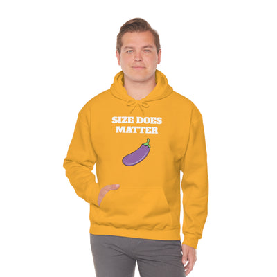 Size Does Matter Hooded Sweatshirt