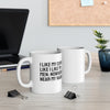 I Like My Coffee Like I Like My Men: Nowhere Near My Vagina Ceramic Mug 11oz Printify