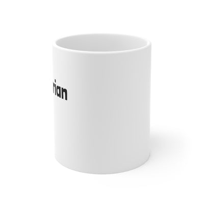 Vagitarian Ceramic Mug 11oz Printify