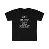 Eat Sleep Sex Repeat T Shirt Printify