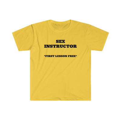 Sex Instructor T Shirt Printify