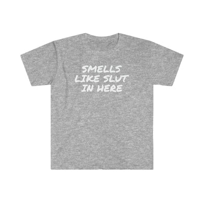 Smell Like Slut In Here T Shirt Printify