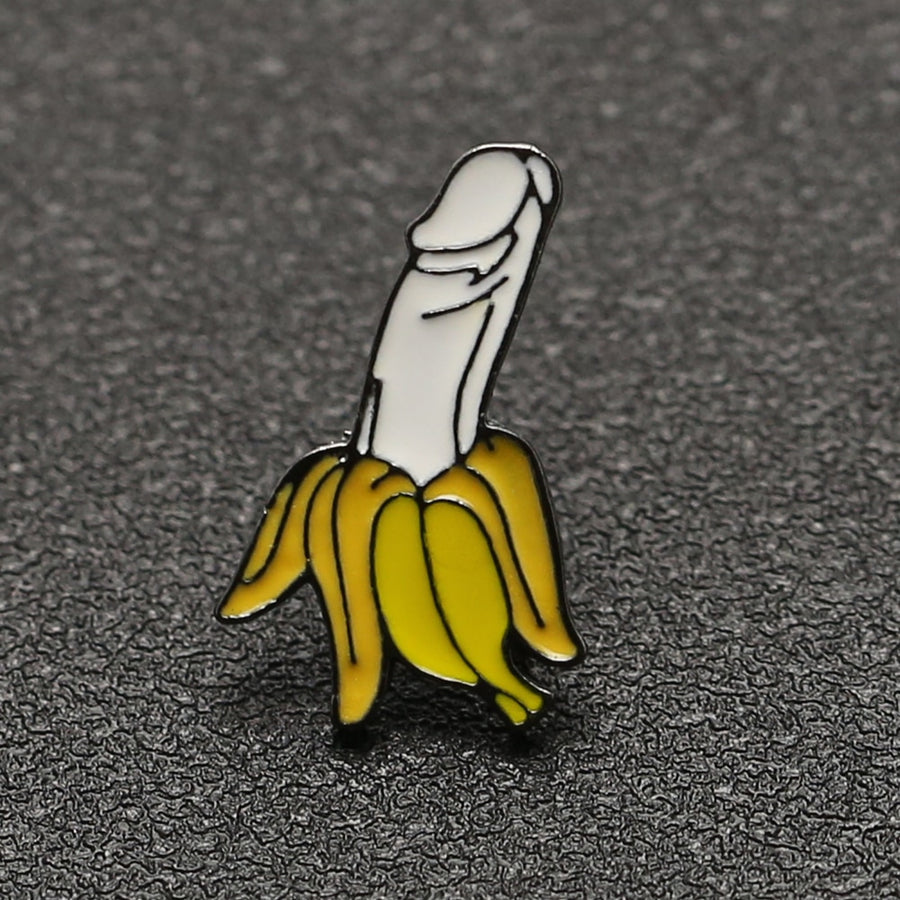 Penis Banana Brooch Pin Pee Pee Plushies™
