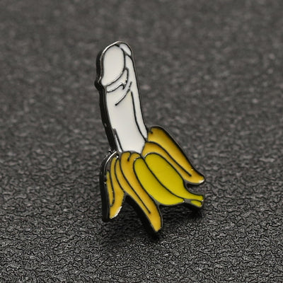 Penis Banana Brooch Pin Pee Pee Plushies™