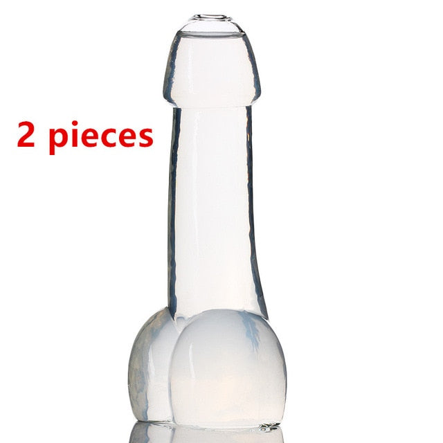 Penis Cocktail Mug Glass Pee Pee Plushies™
