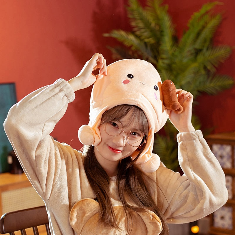 Creative New Funny Real Life Penis Hat Penis Plushies™