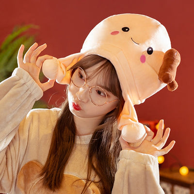 Creative New Funny Real Life Penis Hat Penis Plushies™